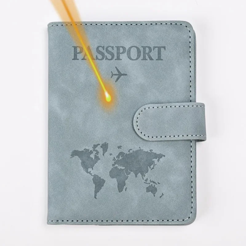 Personalized Passport Holder with Name & RFID Protection