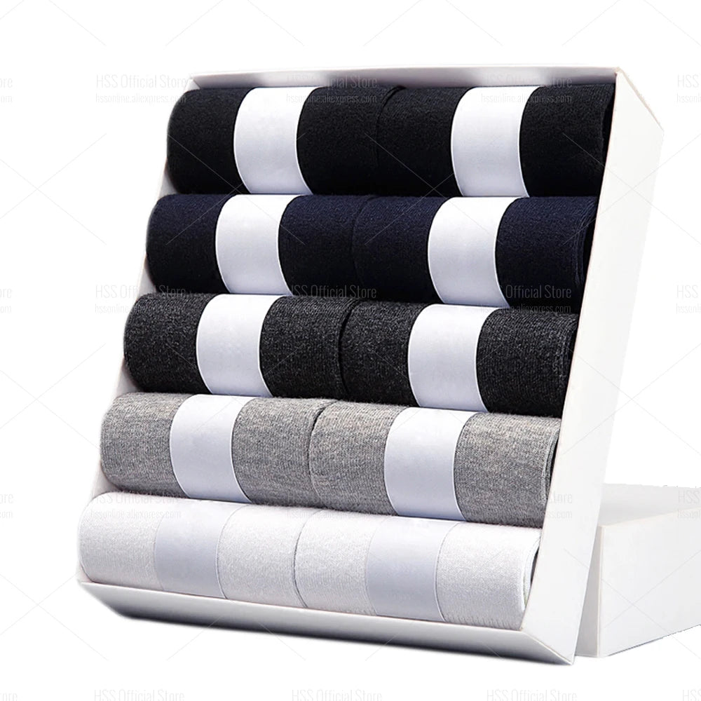 Elegante Business Socken, 10er Pack / Minikauf.ch