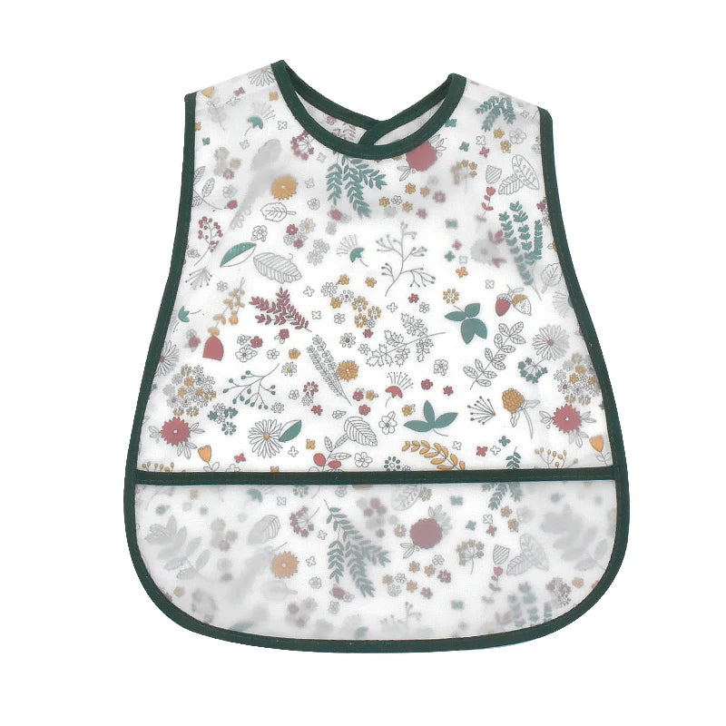 Wasserdichtes Baby-Lätzchen mit Cartoon-Muster / Minikauf.ch