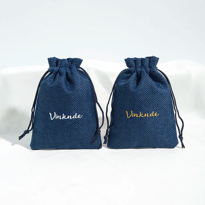 100 Stück Jute Geschenkbeutel mit Logo personalisierbar / Minikauf.ch