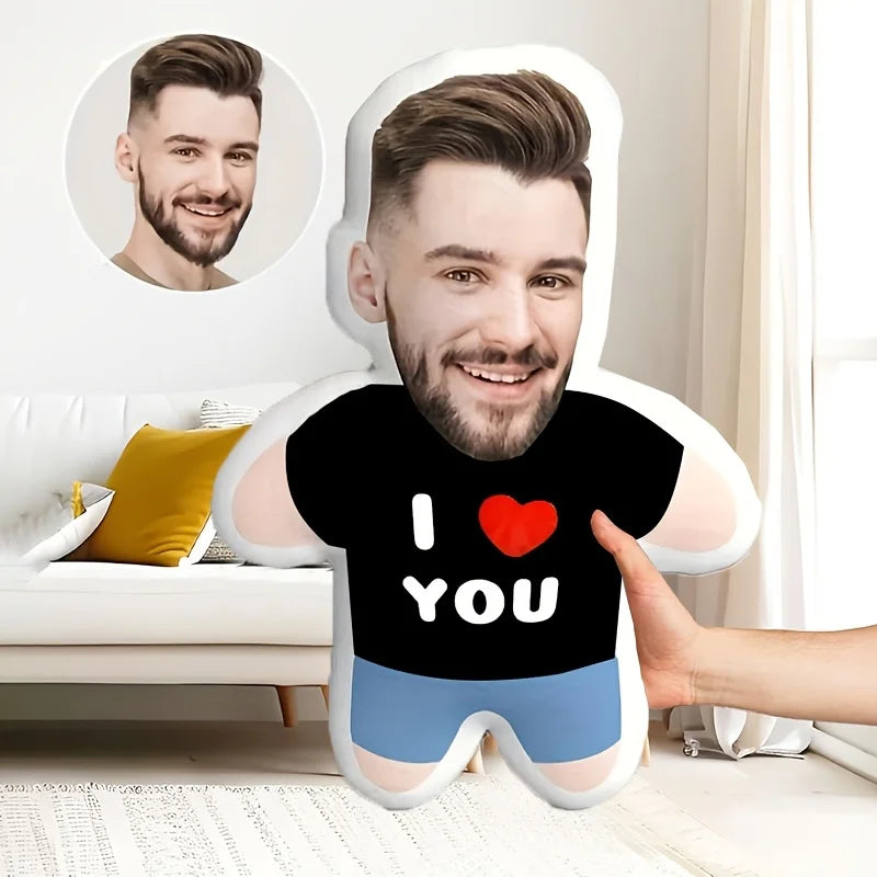 Personalisiertes Fotokissen mit Gesicht erstellen / Minikauf.ch