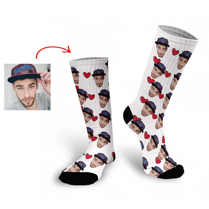 Socken mit personalisiertem Foto / Minikauf.ch