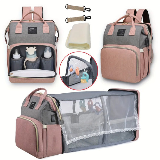 Mama-Rucksack mit Wickelstation / Minikauf.ch