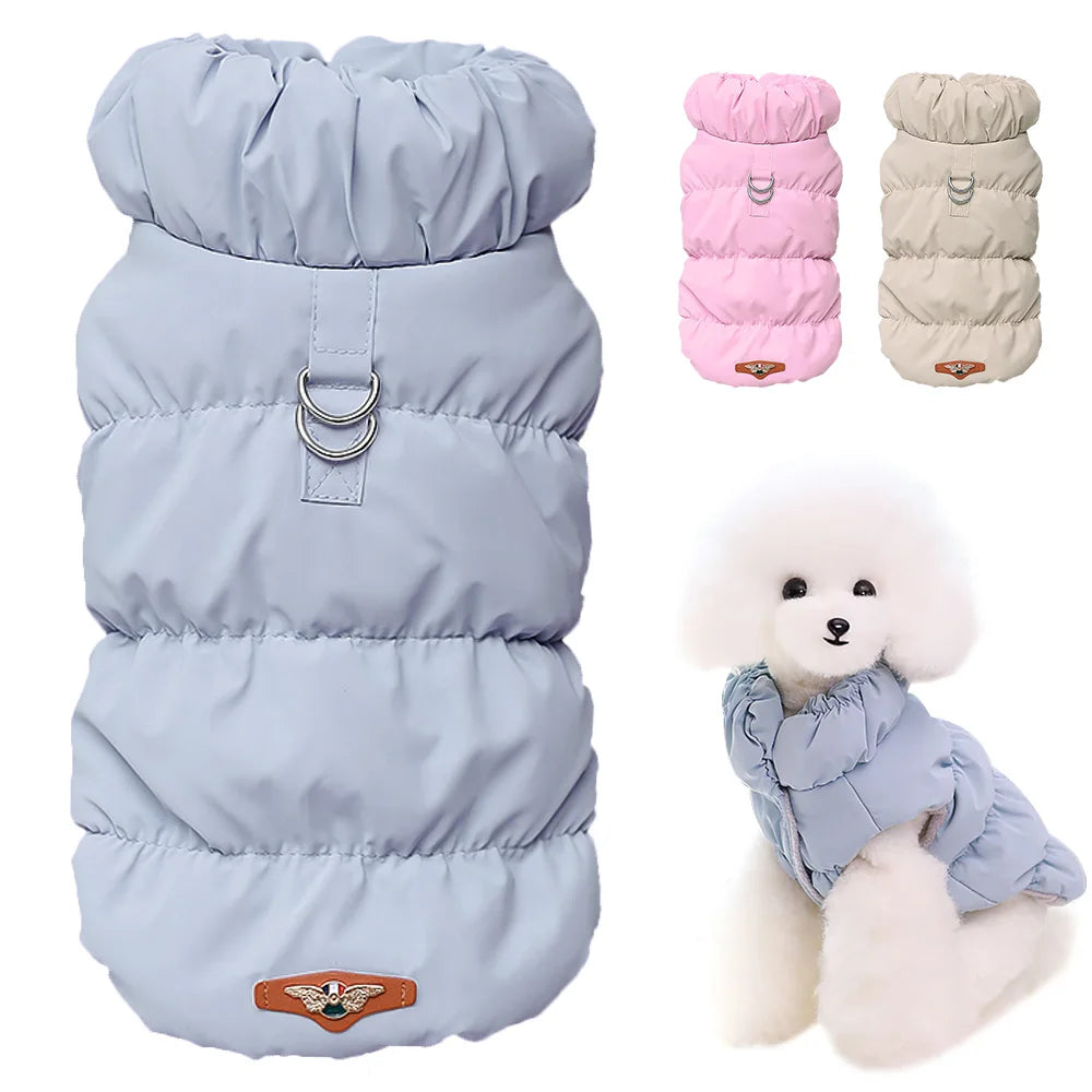 Warme Hundejacke – Gepolstert & Winddicht / Minikauf.ch