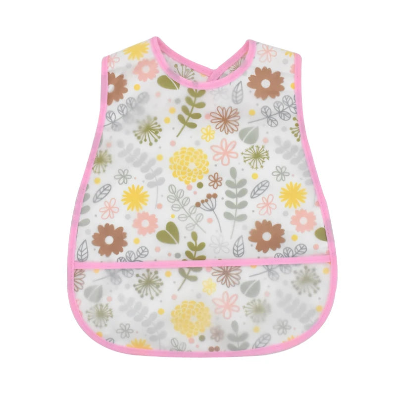 Wasserdichtes Baby-Lätzchen mit Cartoon-Muster / Minikauf.ch
