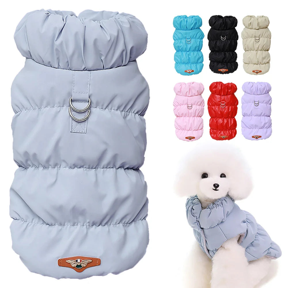 Warme Hundejacke – Gepolstert & Winddicht / Minikauf.ch
