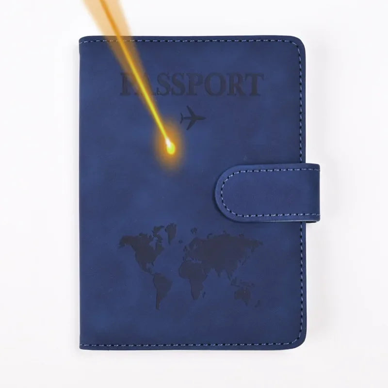 Personalized Passport Holder with Name & RFID Protection