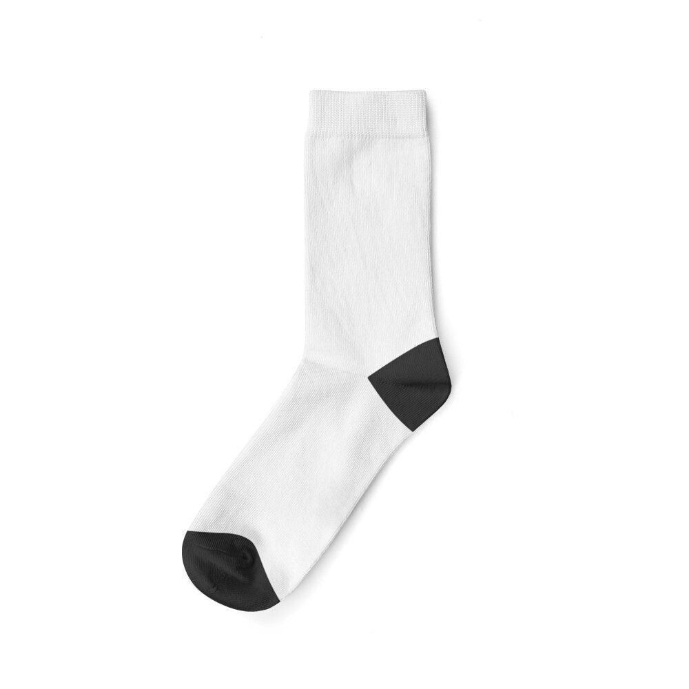 Socken mit personalisiertem Foto, weiss / Minikauf.ch