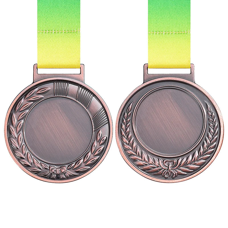 10Stk. Personalisierte Sportmedaillen mit Logo – Gold Silber Bronze / Minikauf.ch