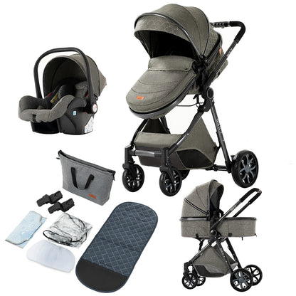 Kinderwagen mit Babyschale / Minikauf.ch