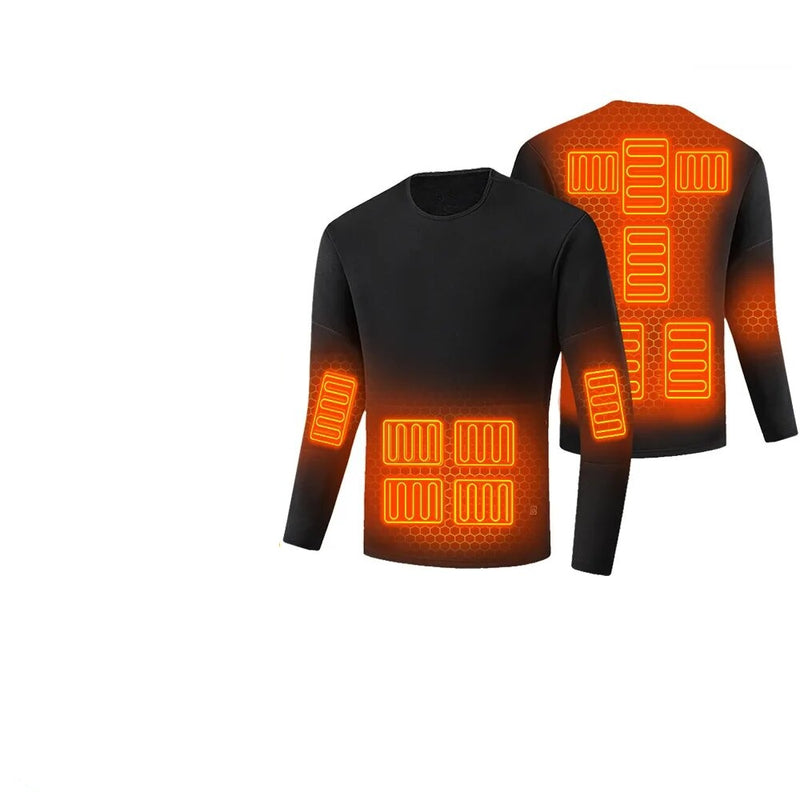 Heated USB Thermal Underwear Suit