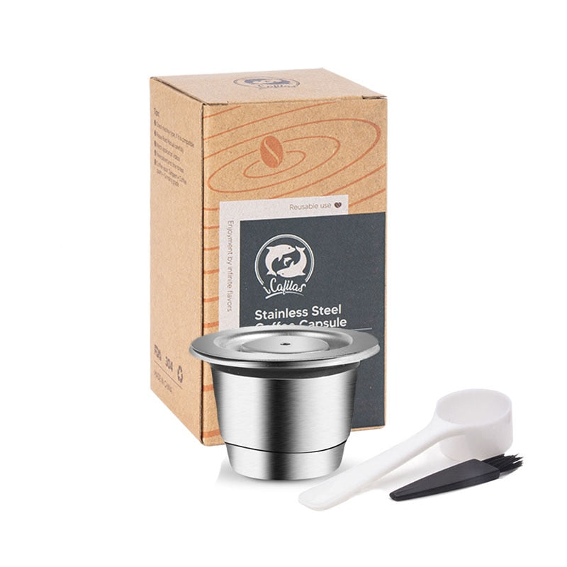 Reusable Stainless Steel Coffee Capsules