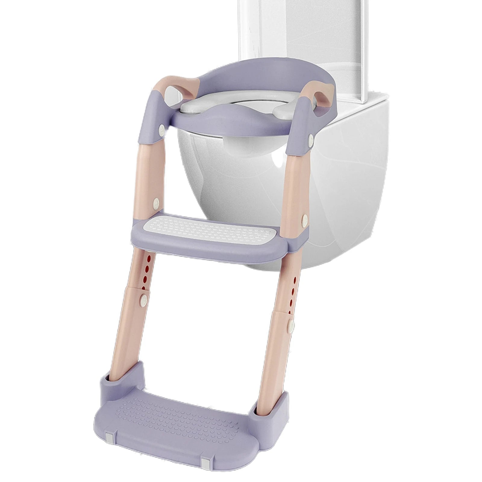 Kinder-Toilettensitz mit Treppe – Höhenverstellbar & Klappbar / Minikauf.ch