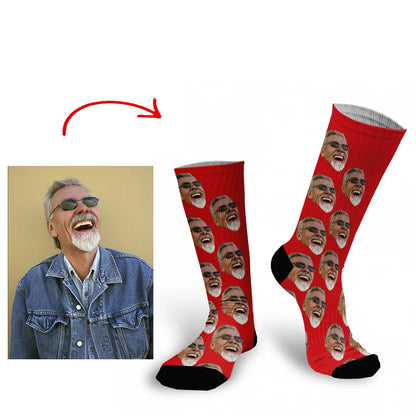 Socken mit personalisiertem Foto / Minikauf.ch