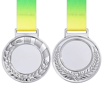 10Stk. Personalisierte Sportmedaillen mit Logo – Gold Silber Bronze / Minikauf.ch