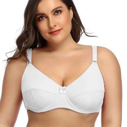 Bügel-BH Plus Size – Vollcup & Minimizer, Weiss / Minikauf.ch