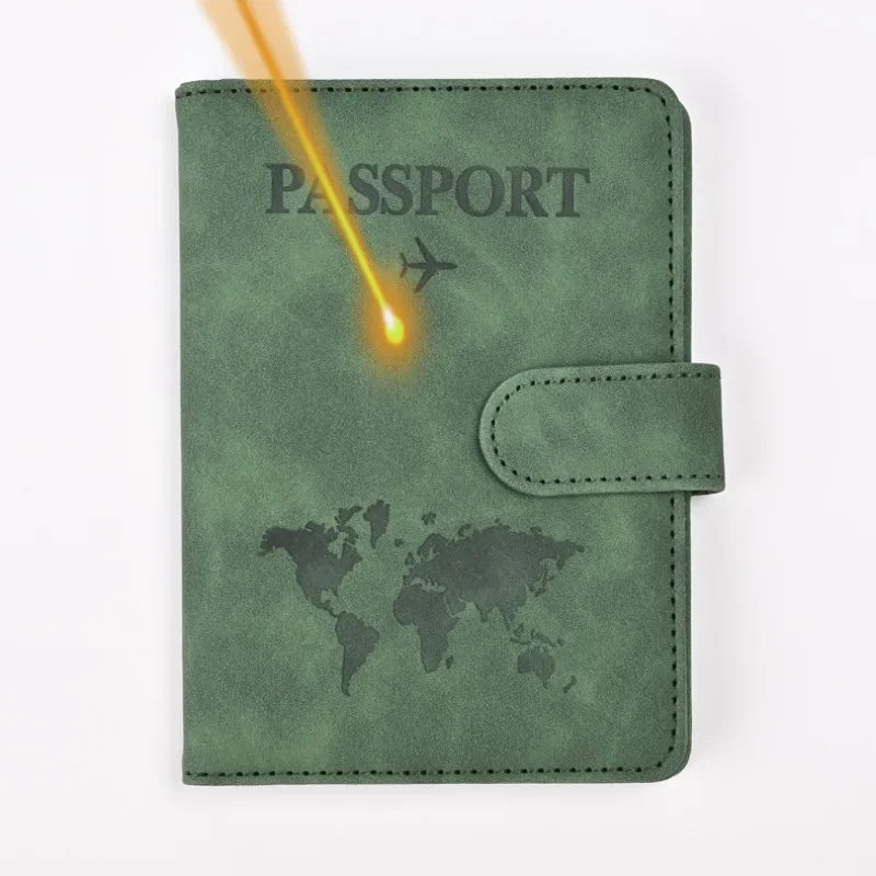 Personalized Passport Holder with Name & RFID Protection