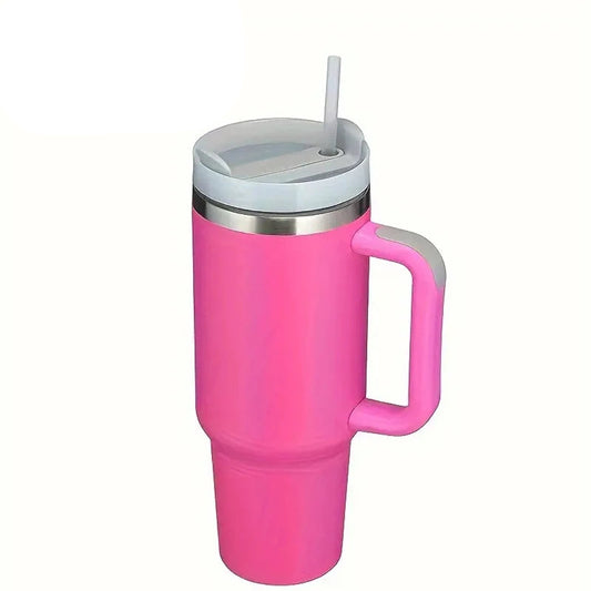 Thermobecher mit Griff – Edelstahl Isolierbecher für Sport & Alltag / Minikauf.ch