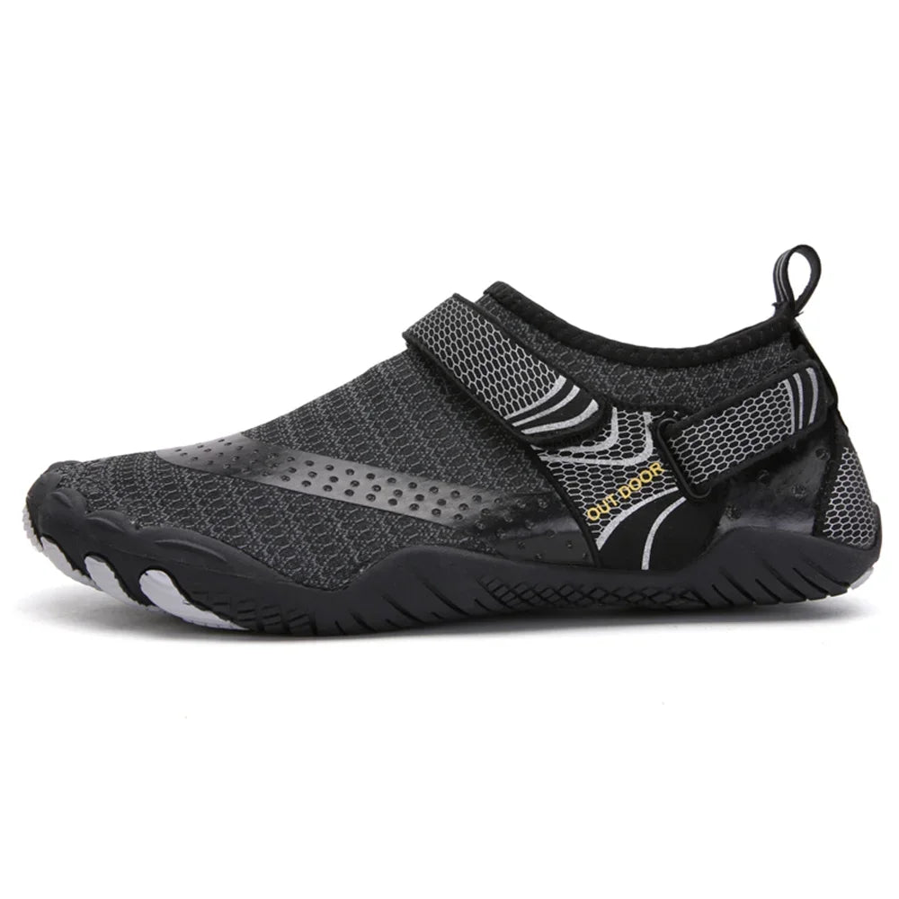 Rutschfeste Barfuss Wasserschuhe, Schwarz / Minikauf.ch