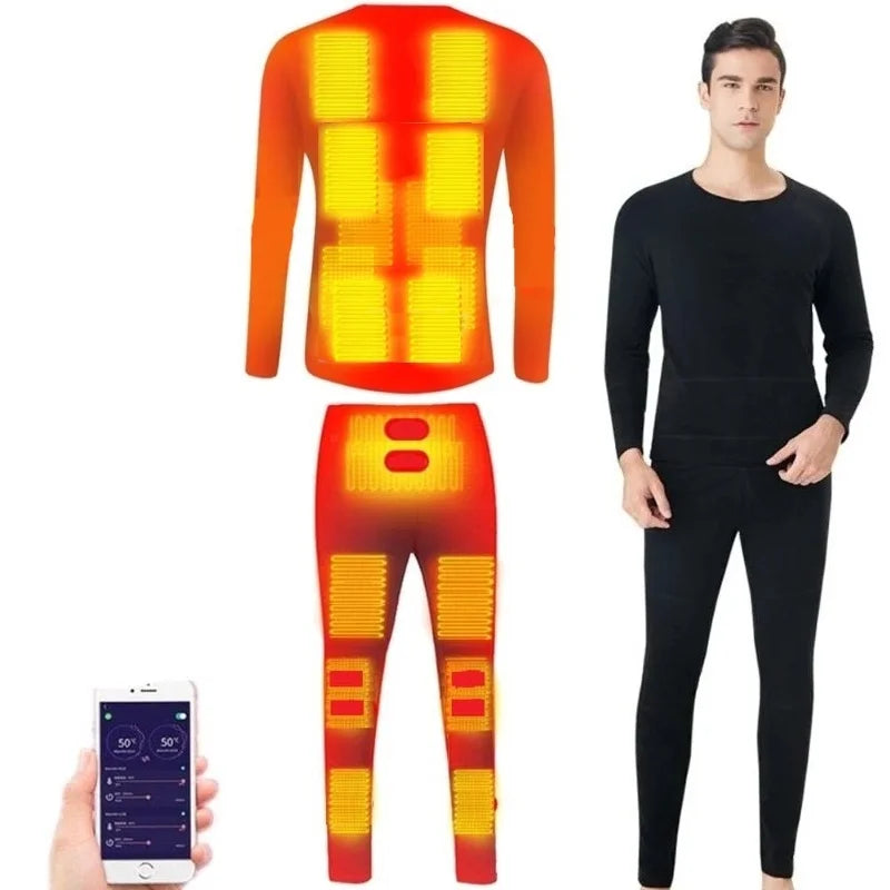 USB beheizte Thermobekleidung, 20 Heizzonen, Winter / Minikauf.ch