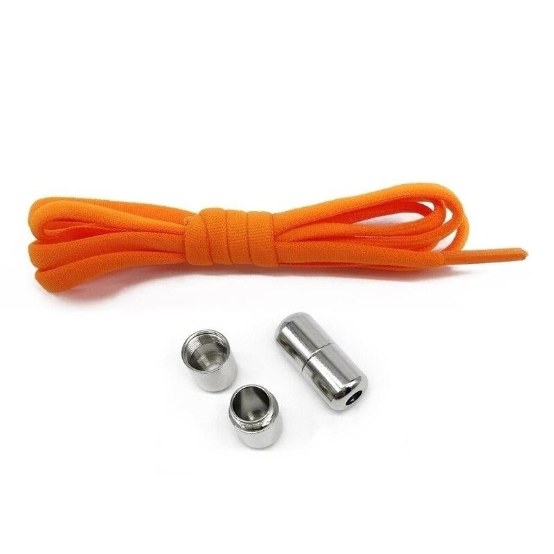 Elastische Schnürsenkel, Orange / Minikauf.ch