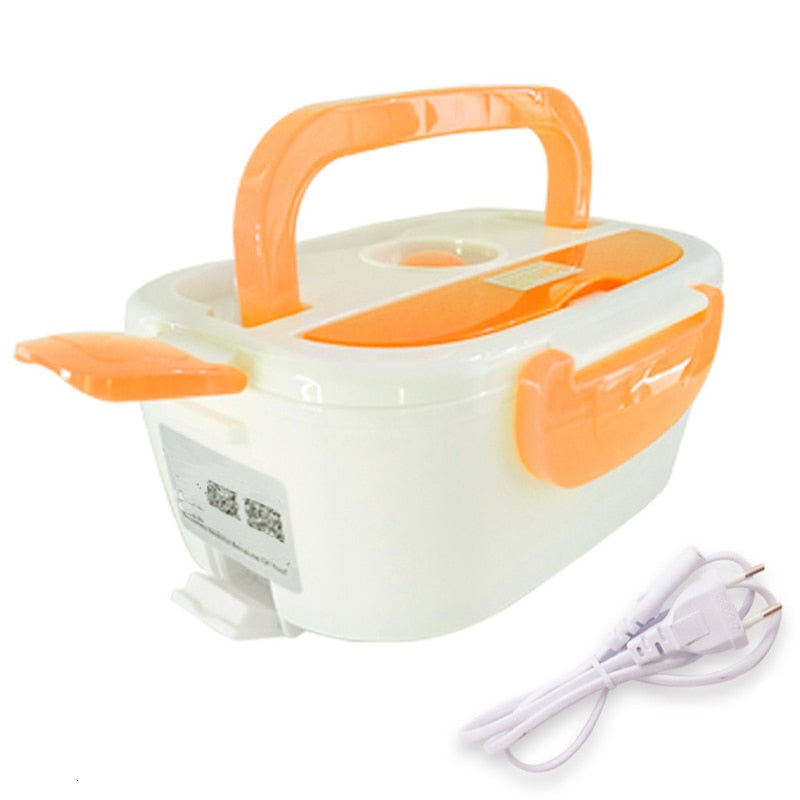 Elektrische Lunch Box, Orange / Minikauf.ch