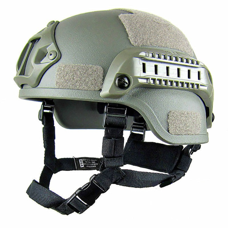 Taktischer Paintball Helm, Airsoft oder Jagen, grün / Minikauf.ch