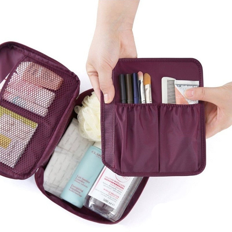 Kosmetik und Toilettenartikel Tasche, Make-Up Organizer / Minikauf.ch