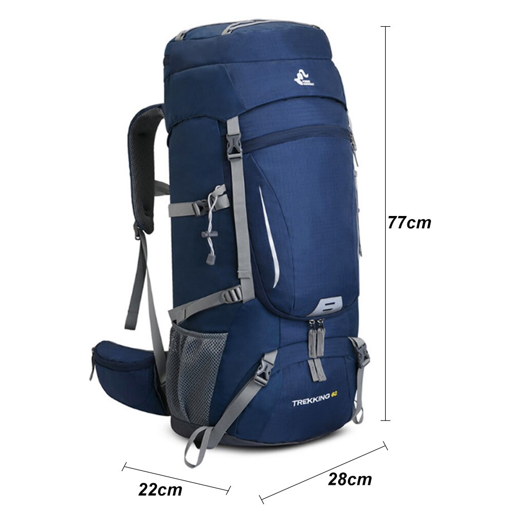 60L Wasserdichter Outdoor Wanderrucksack / Minikauf.ch