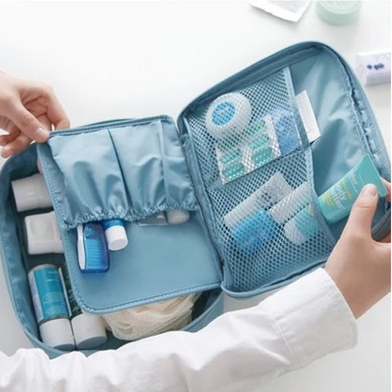 Kosmetik und Toilettenartikel Tasche, Make-Up Organizer / Minikauf.ch