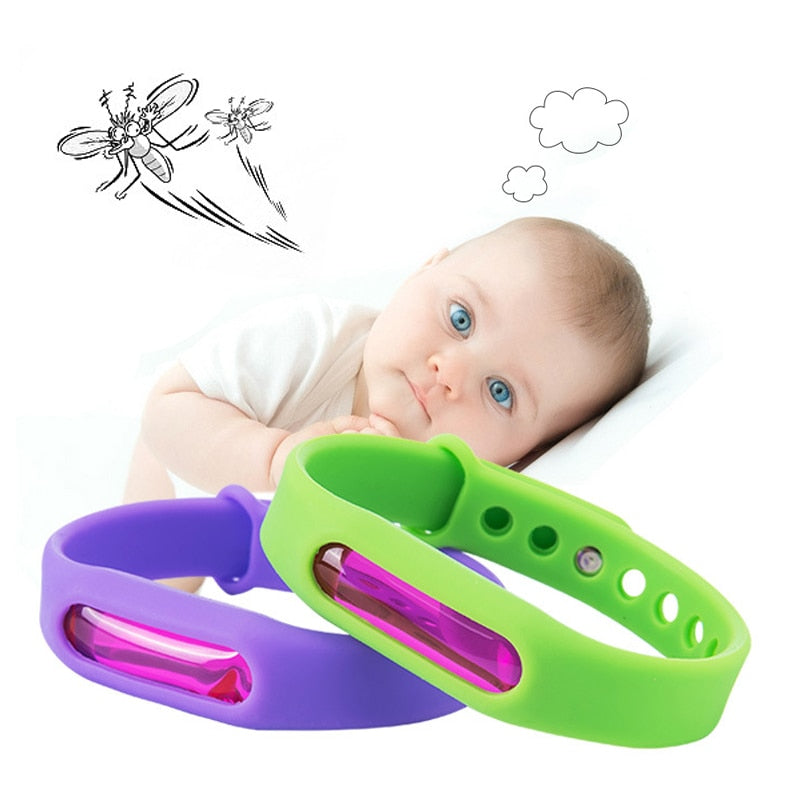 Anti-Mücken Armband, Blau, Grün, Baby schlafen / Minikauf.ch