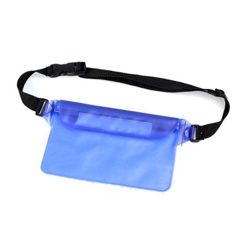 Wasserdichte Handytasche, blau / Minikauf.ch