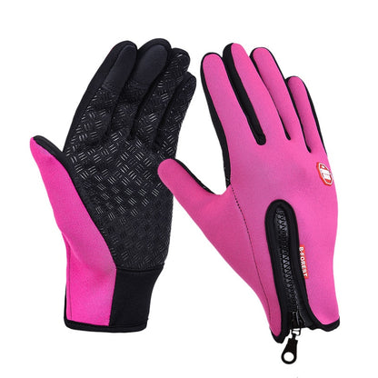 Thermische Sport Handschuhe, pink / Minikauf.ch