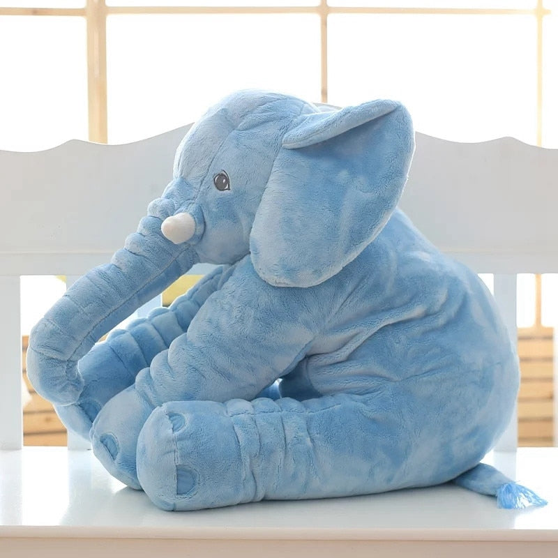 Grosses Elefanten Plüschtiere, blau / Minikauf.ch
