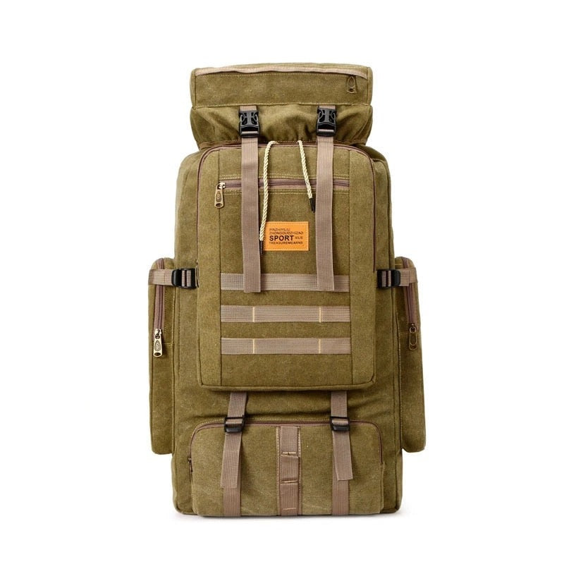 75L Outdoor Trekkingrucksack, Khaki / Minikauf.ch