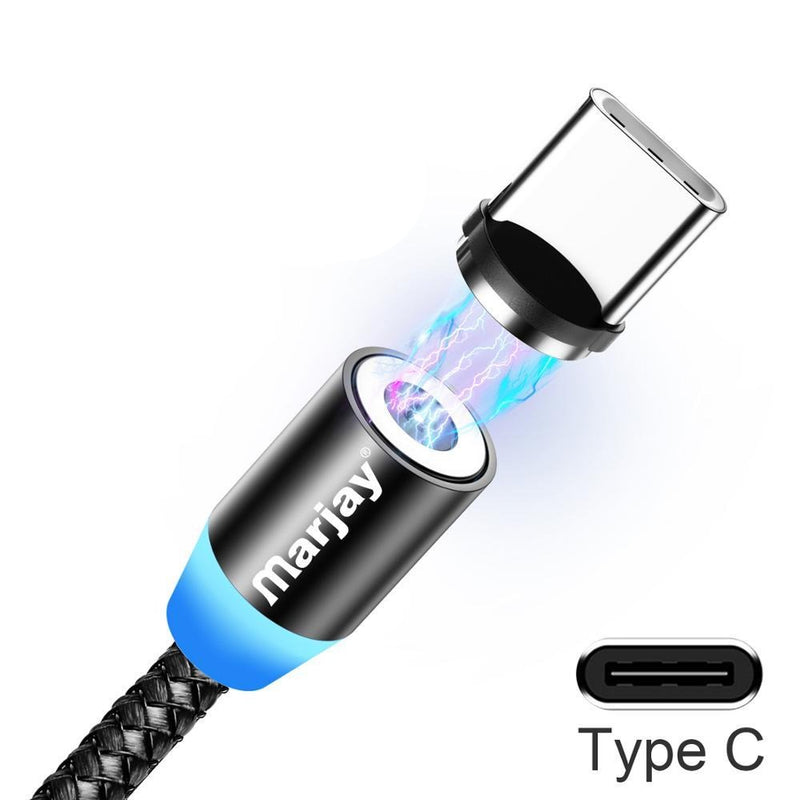 360° Magnet Micro USB charging cable