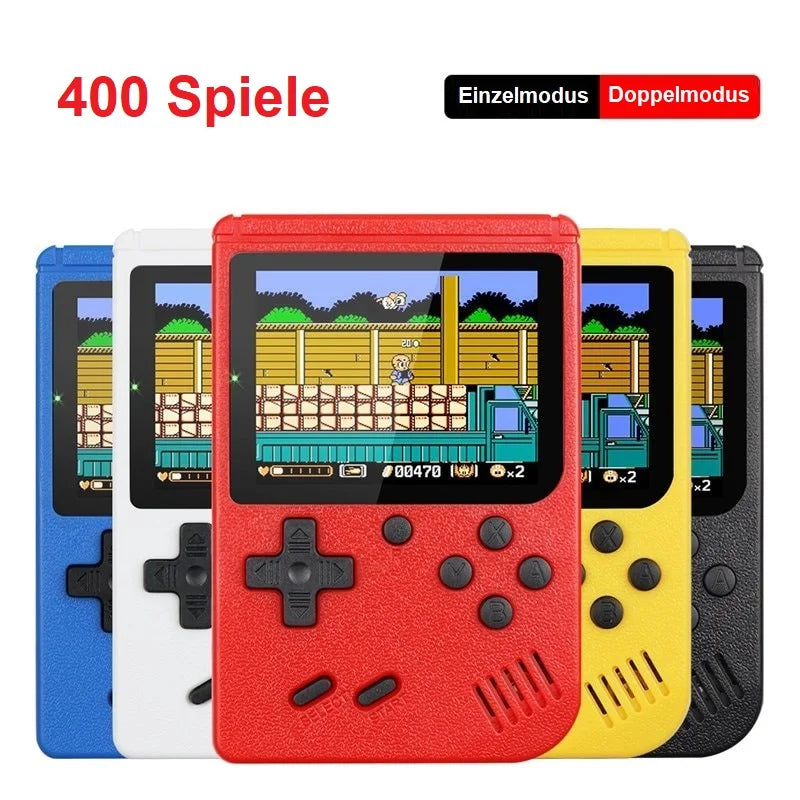 Mini Spielekonsole 3,0" Display mit 400 Spiele / Minikauf.ch