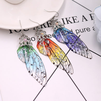 Schmetterling Flügel Ohrring / Minikauf.ch