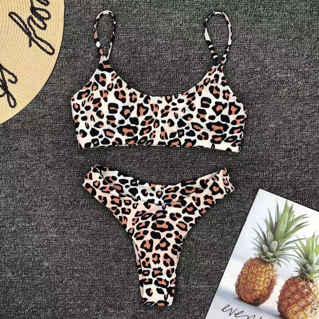 Bikini gestreift, Leopard - Bademode online kaufen / Minikauf.ch