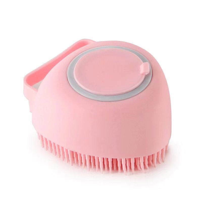 Haustier Bad- Massageschwamm, pink / Minikauf.ch