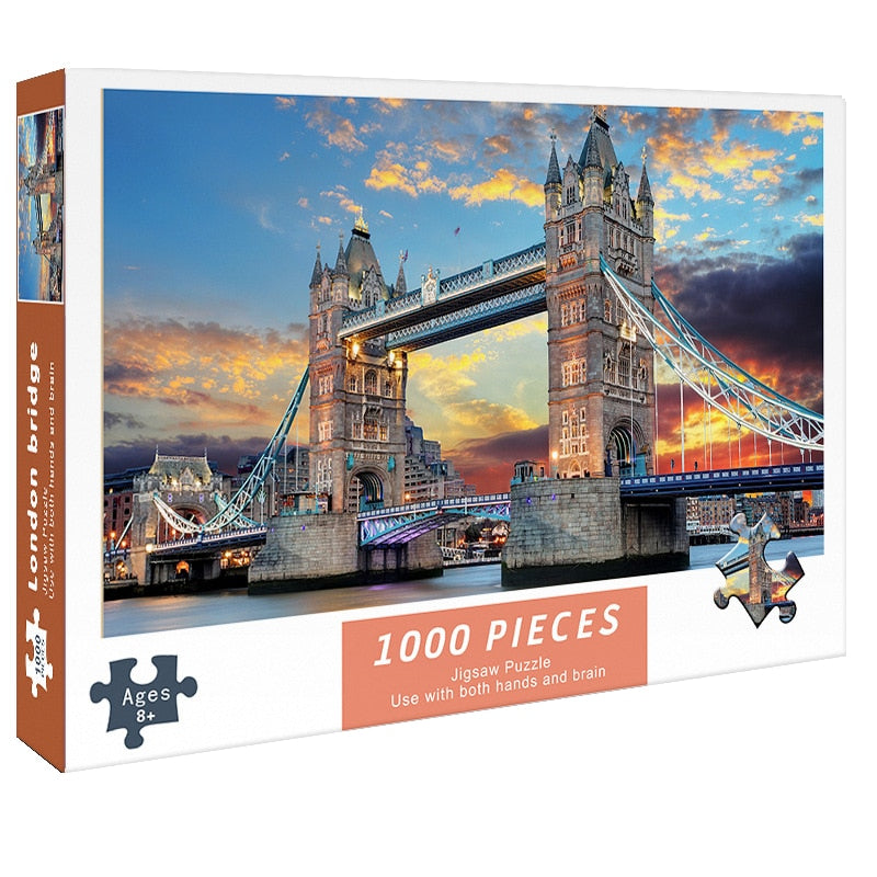 Puzzle 1000 Teile für Erwachsene, London Brücke / Minikauf.ch