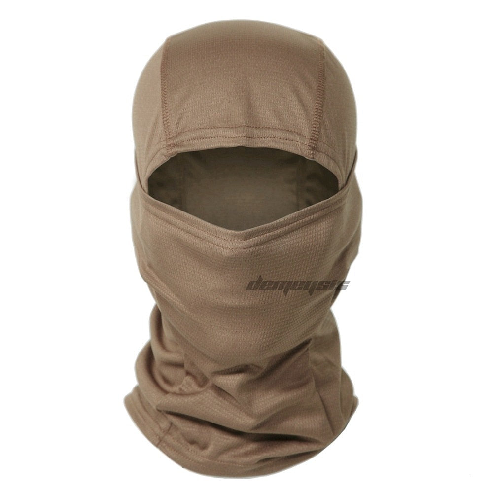 Taktische Paintball & Airsoft Maske, braun / Minikauf.ch