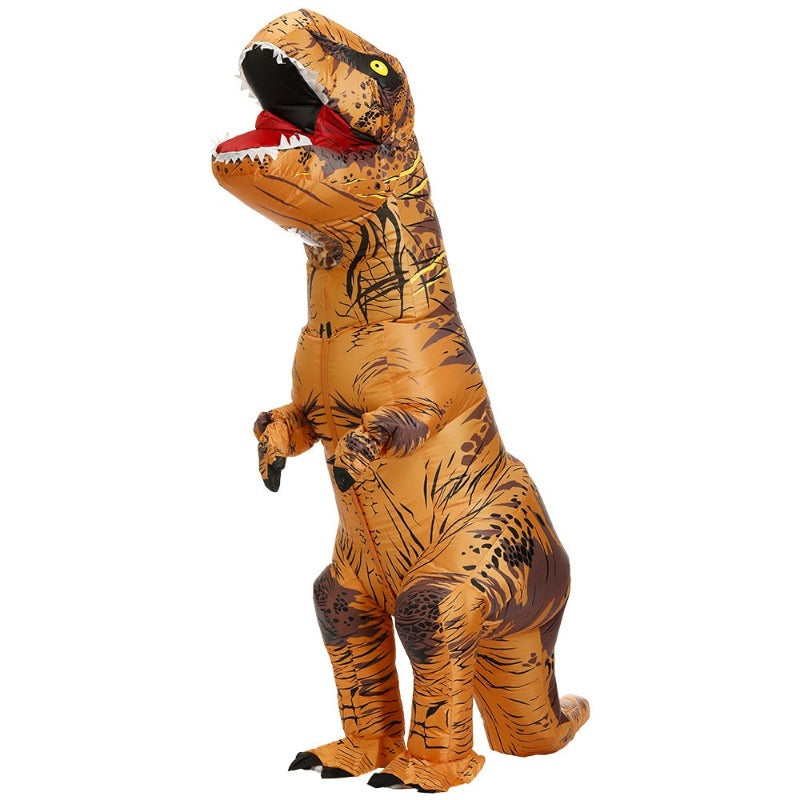Aufblasbares T-Rex Dinosaurier Kostüm