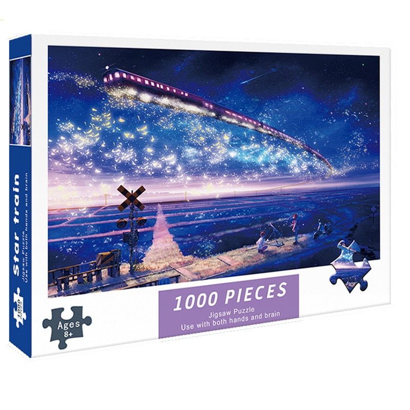 Puzzle 1000 Teile für Erwachsene, Sternenzug / Minikauf.ch