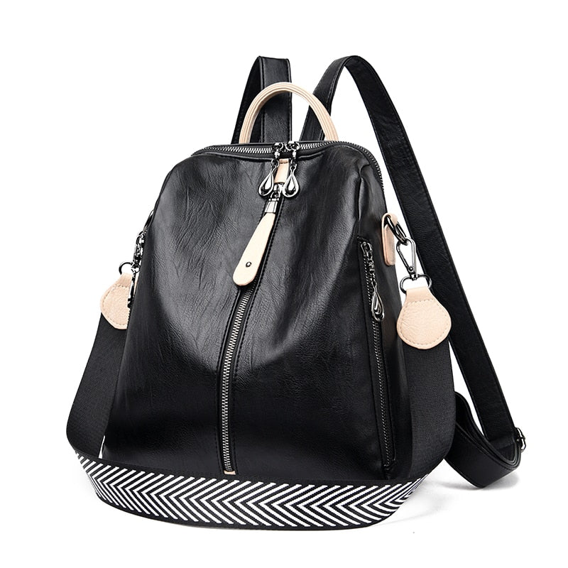 Leather Fashion Backpack