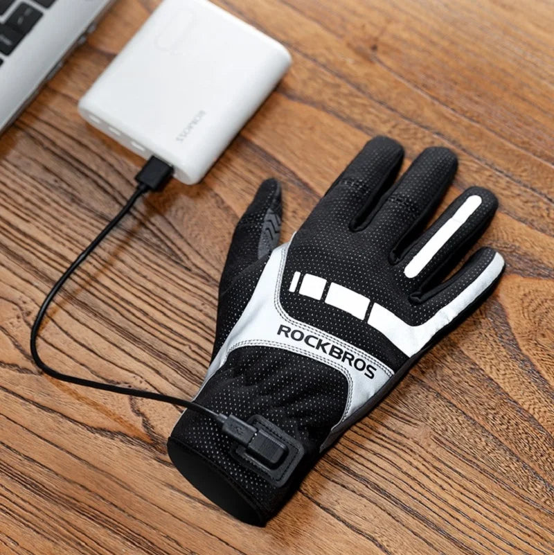 USB Heated Cycling Gloves