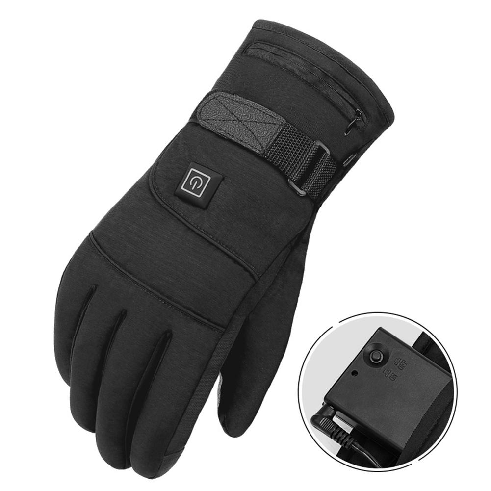 Beheizbare Handschuhe mit 2 Batterien / Minikauf.ch