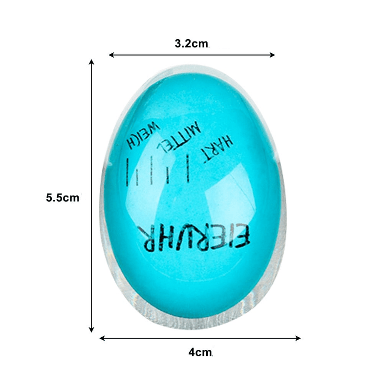 Egg timer with color change